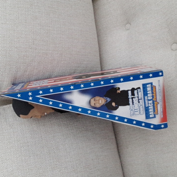 VINTAGE Dancing Barack Obama Doll still in box - Picture 5 of 7